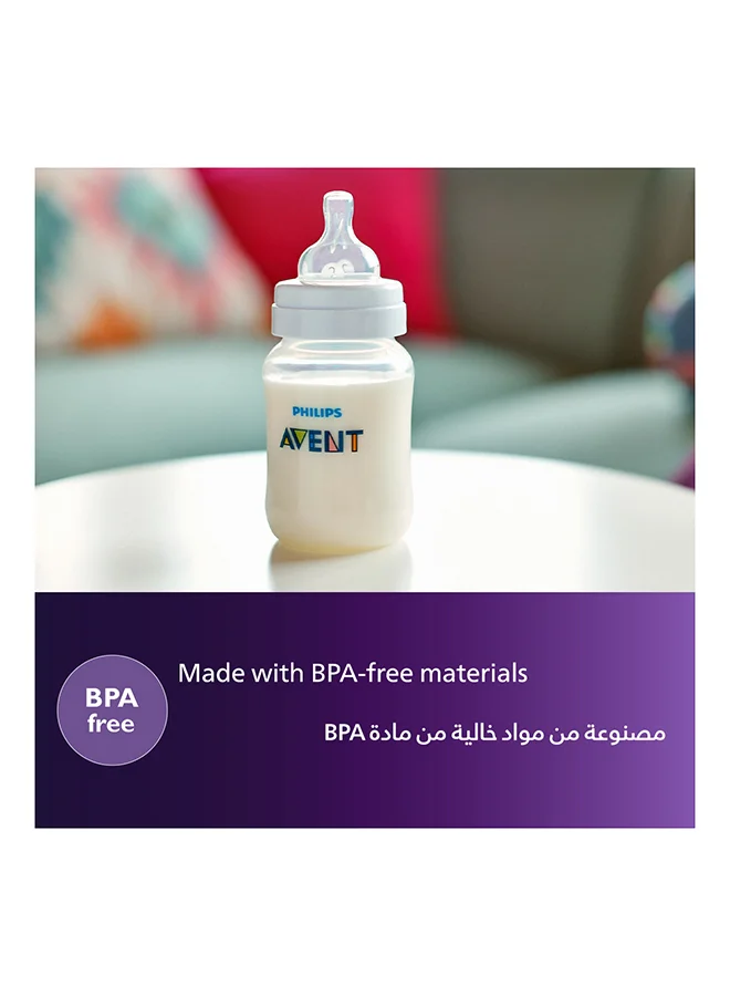 Philips Avent Anti-Colic Bottle 125Ml | No.1 Brand Recommended By Moms Worldwide |Clinically Proven To Reduce Colic And Discomfort