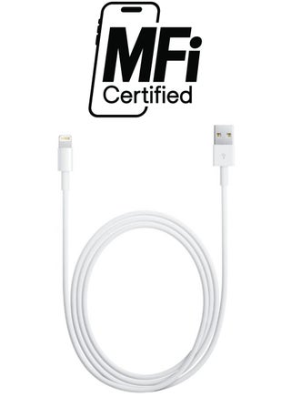 Lightning Data Sync And Charging Cable White - pnsku/N33004179A/45/_/1738233182/926f2a5e-811e-4e4d-b97d-d0a292d1a817