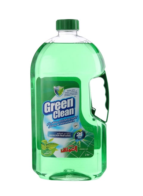 Green Clean Disinfectant And Freshener Green 2Liters