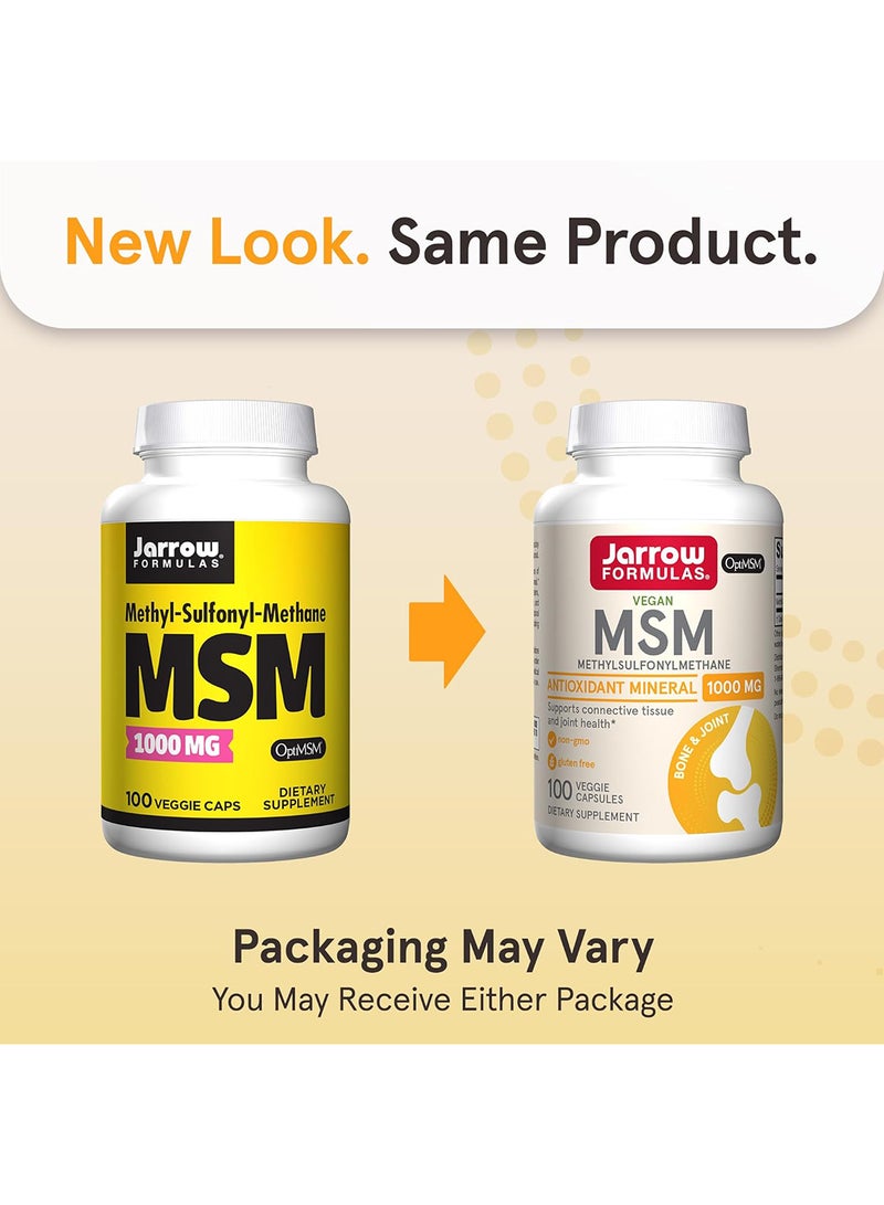 جارو فورملاز مكمل غذائي بالميثيل سلفونيل ميثان بتركيز 1000 ملجم - 60 كبسولة نباتية