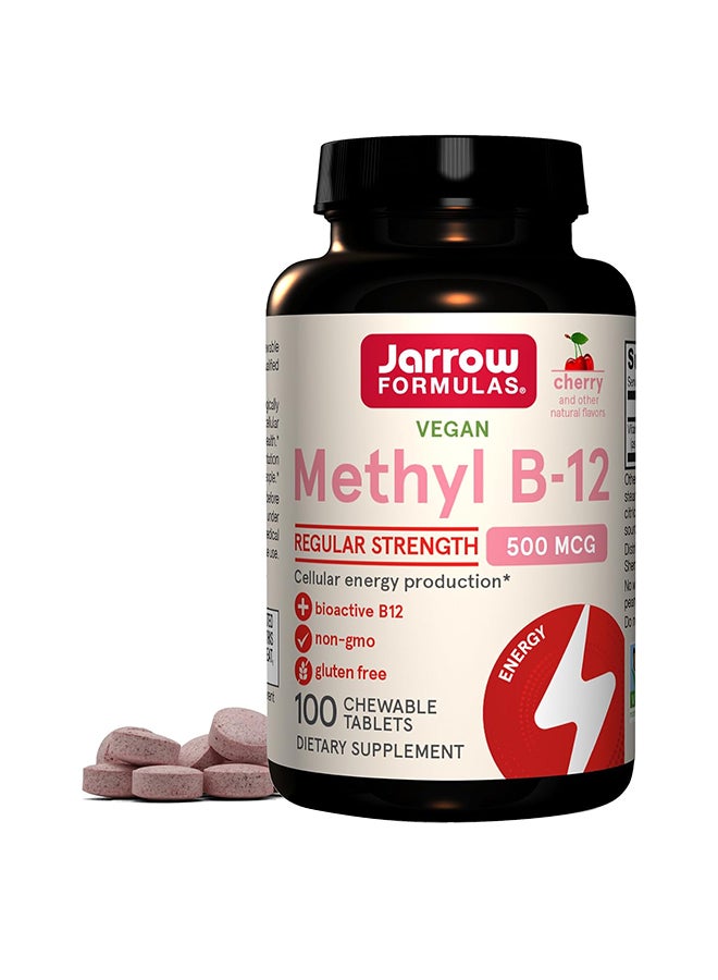 جارو فورملاز مكمل غذائي بميثيل B-12 بتركيز 500 ملجم - 100 قرص للمص - Image 1