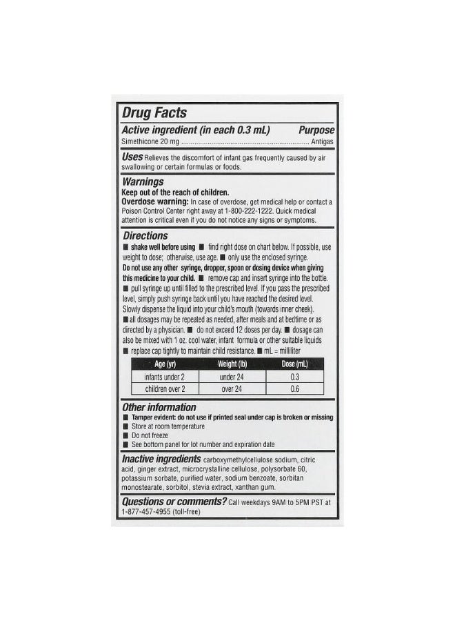 Mommy's Bliss, Baby Gas Relief Drops, Newborn+, 1 fl oz (30 ml) - Image 2