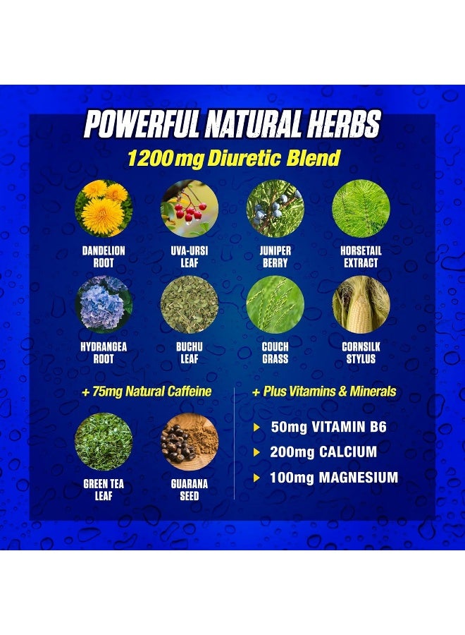 MHP Expel Maximum Strength Herbal Diuretic Dietary Supplement - 80 Capsules - Image 5