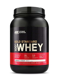 Gold Standard 100 Percent Whey Protein - Cookies And Cream - 837 Gram