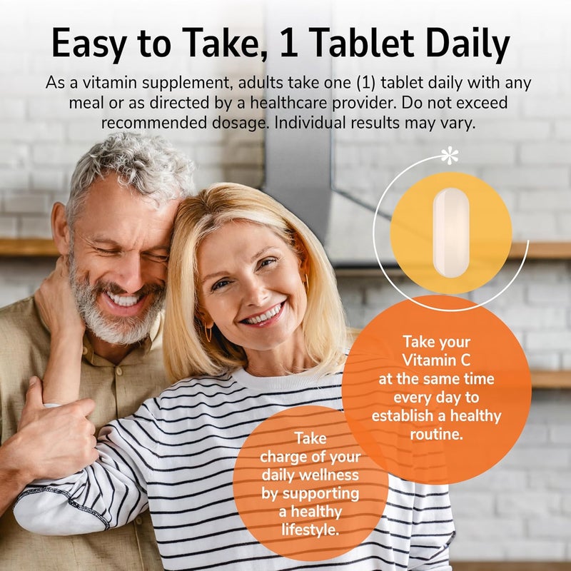 21st Century Vitamin C, with Rose Hips, 1000 mg, 110 Tablets - Image 3