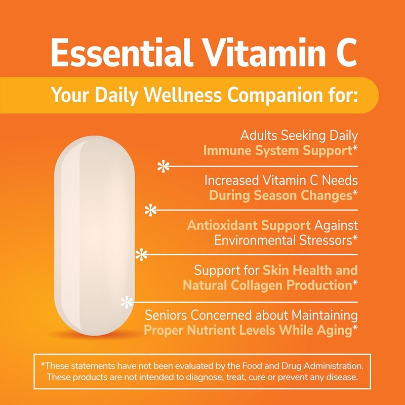 21st Century Vitamin C, with Rose Hips, 1000 mg, 110 Tablets - Image 5