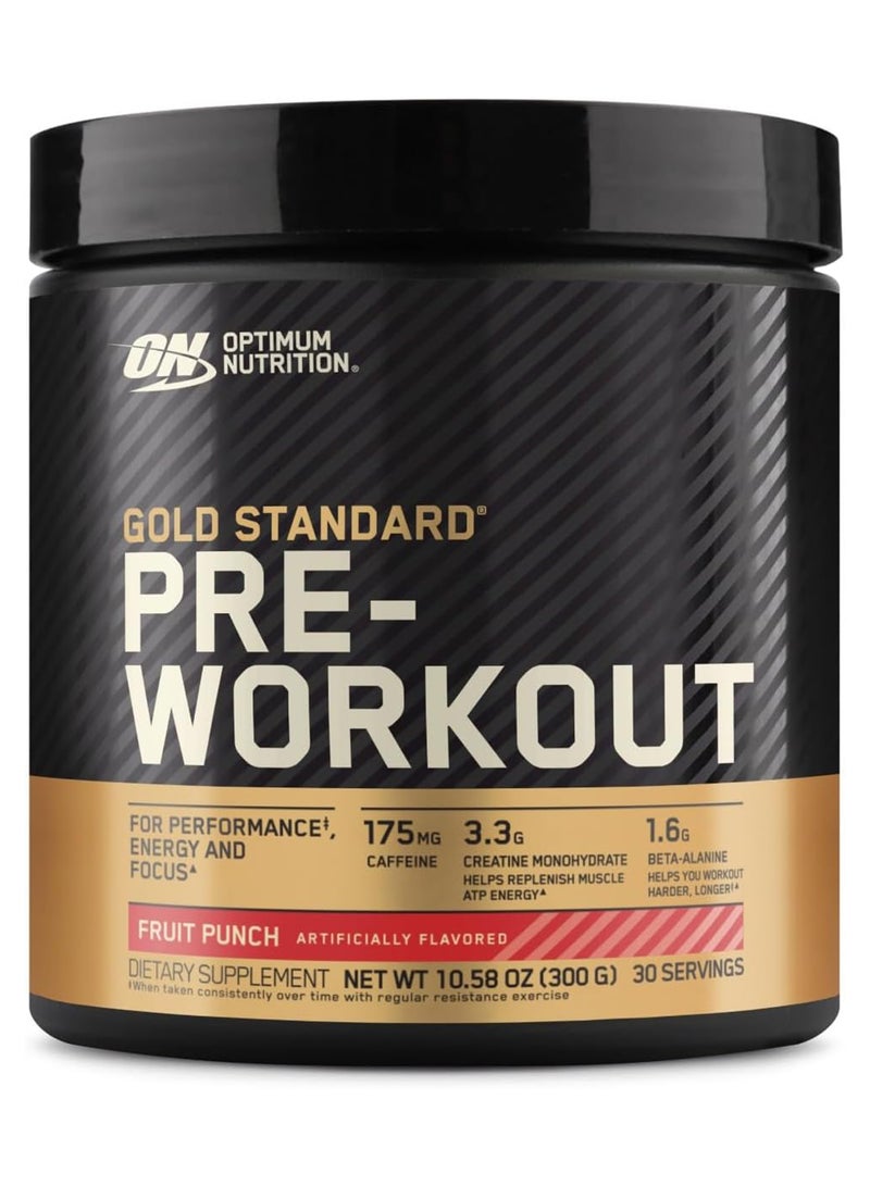 Optimum Nutrition - Gold Standard Pre-Workout - Fruit Punch - Image 1