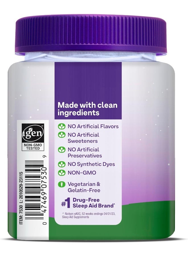 NATROL - Melatonin Ages 4+ Raspberry 1 Mg 90 Gummies Packaging May Vary - Image 1