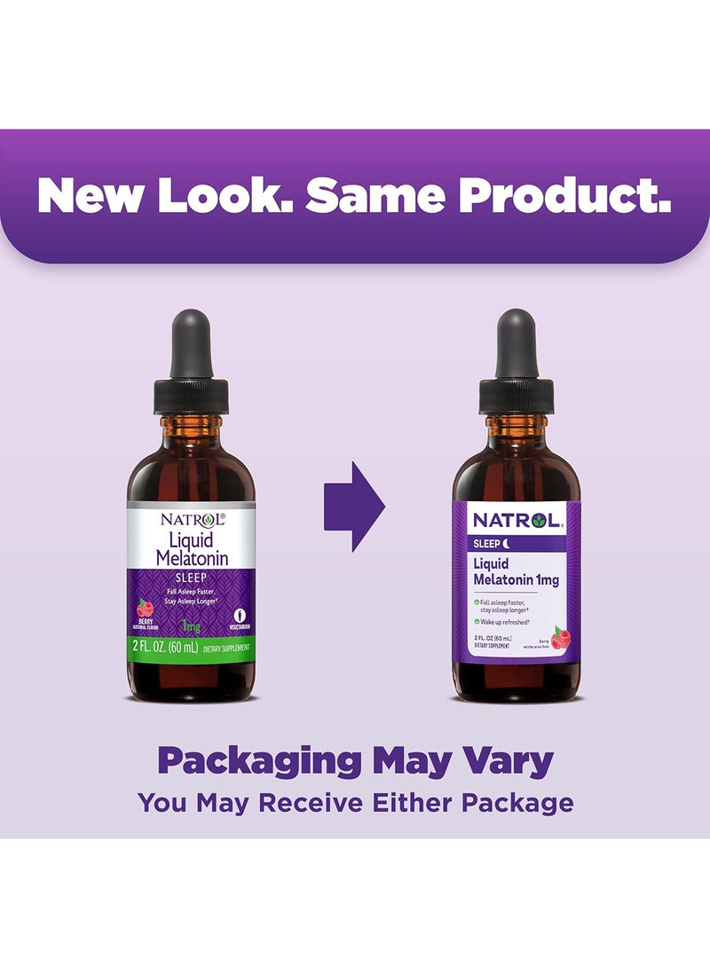 مكمل غذائي شراب ميلاتونين يساعد على النوم 1 مج - Image 2