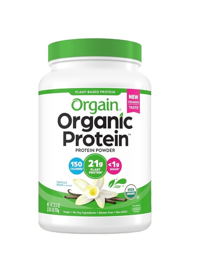 Organic Protein Powder Vanilla Bean 2.03lb - pnsku/N33014560A/45/_/1738760049/04baf5b8-ffdf-4009-b2e7-f11e49b0c33b