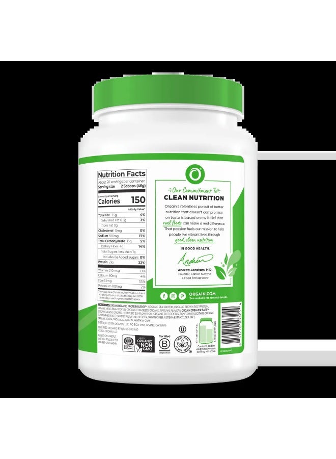 Organic Protein Powder Vanilla Bean 2.03lb - pnsku/N33014560A/45/_/1738760052/f80df904-00a3-4af6-a048-a0987040f2d9