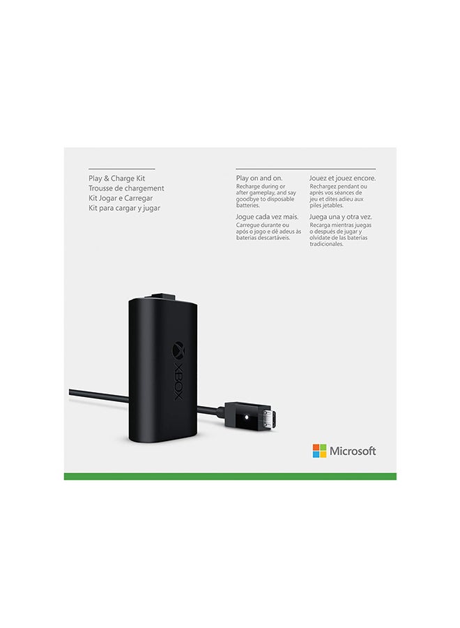 Microsoft - One Play Battery And Micro USB Cable Set For Xbox - Image 1