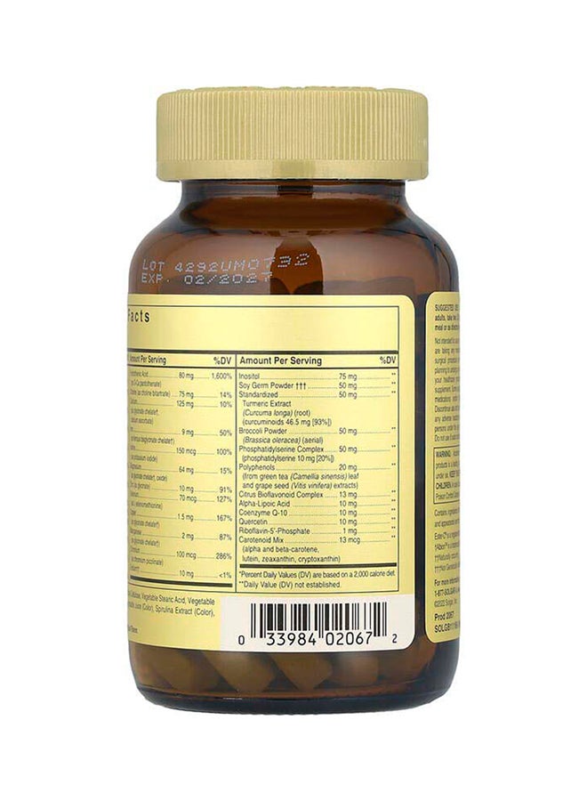 Solgar, OmniumÂ®, Phytonutrient Complex Multiple Vitamin and Mineral Formula, 90 Tablets - Image 3