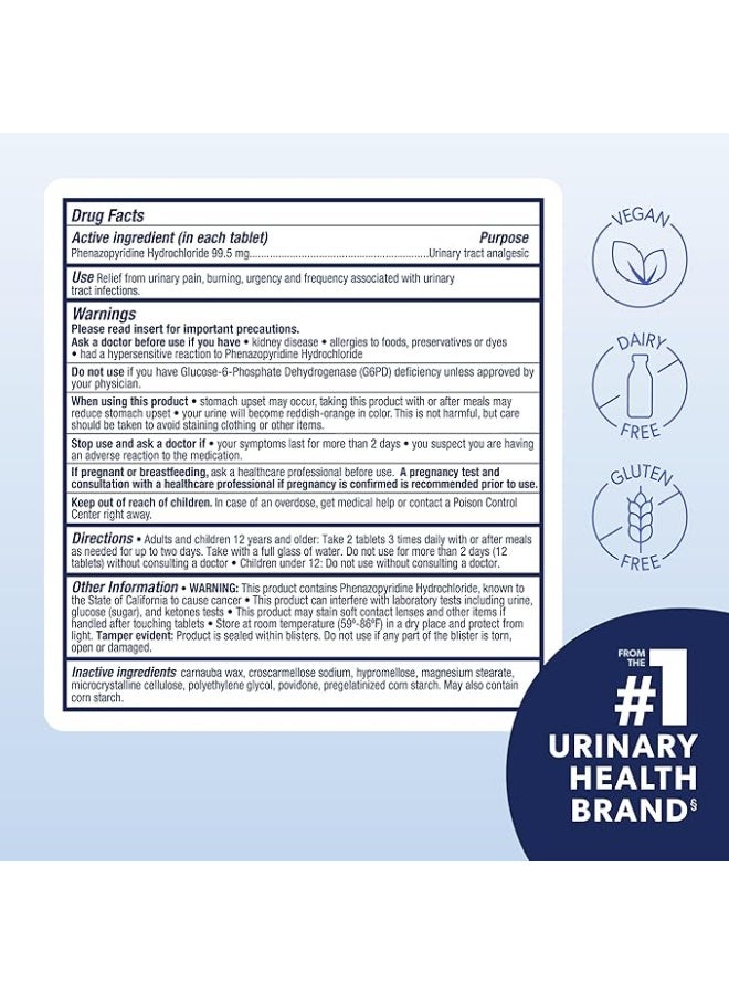 يوريناري بين ريليف مكمل غذائي- 24 قرصاً - Image 2