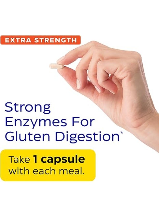ENZYMEDICA GlutenEase Extra Strength Dietary Supplement - 60 Capsules - Image 5