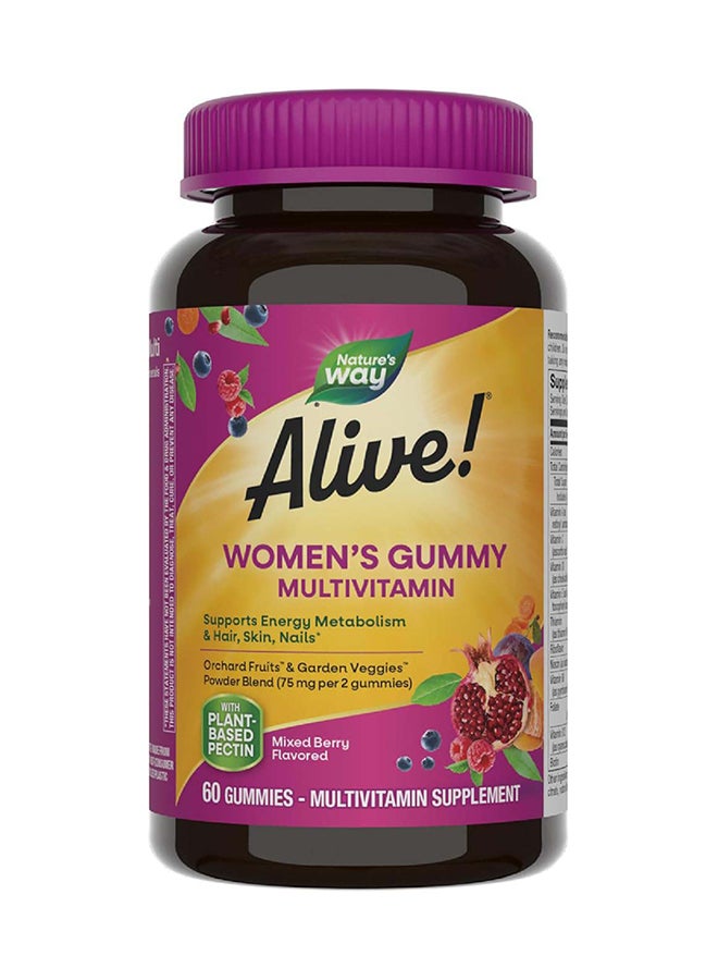 Nature's Way Nature's Way Alive Women's Gummy Vitamins 60's - Image 1