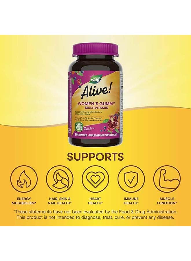 Nature's Way Nature's Way Alive Women's Gummy Vitamins 60's - Image 4