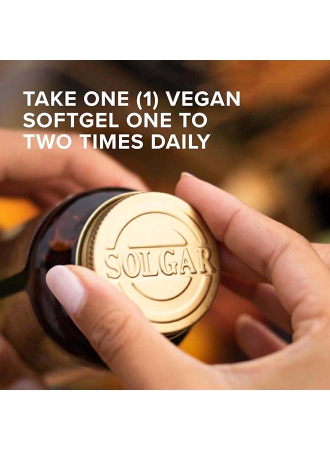 Solgar Vitamin E, Naturally Sourced, 100 Softgels - Image 4