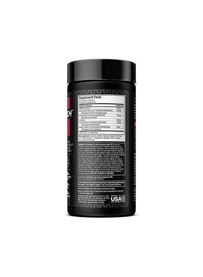 Hydroxycut - Hardcore Elite Dietary Supplement - 100 Capsules - Image 1