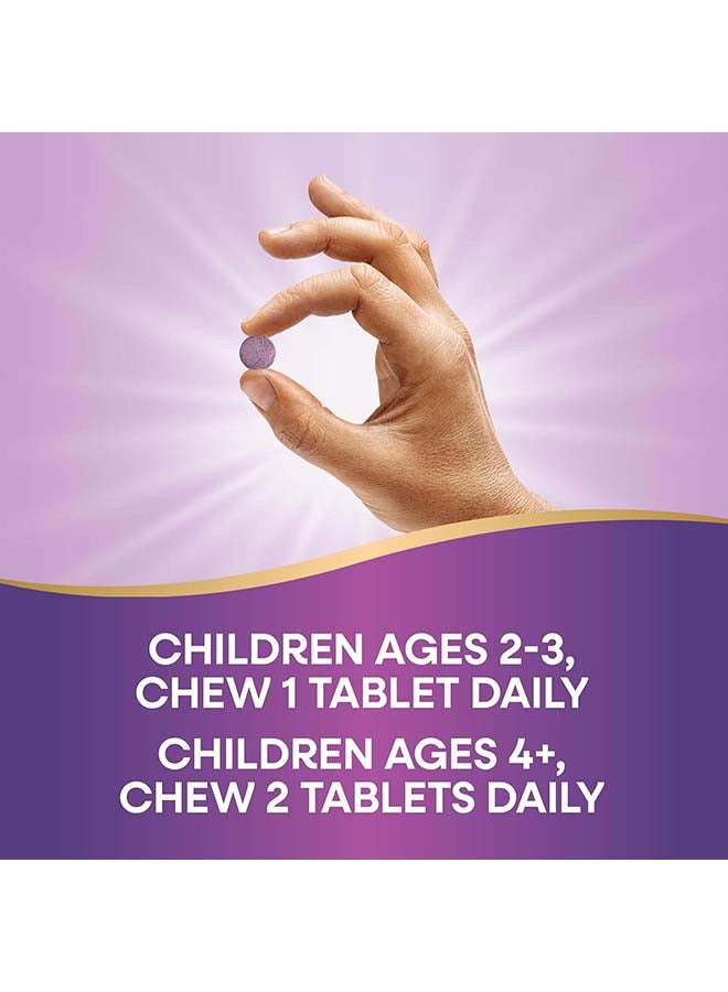Nature's Way, SambucusÂ® for Kids, Elderberry, 40 Chewable Tablets - Image 3