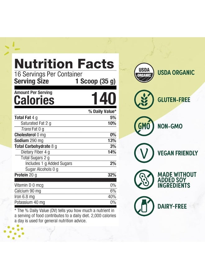 purely inspired Organic Protein Nutritional Shake - French Vanilla Flavor 1.25 Lbs Packaging May Vary - Image 3