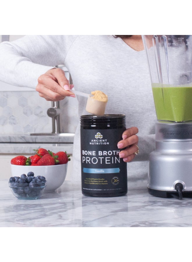 Ancient Nutrition Bone Broth Protein, Vanilla 1.1 Lb Packaging May Vary - Image 4