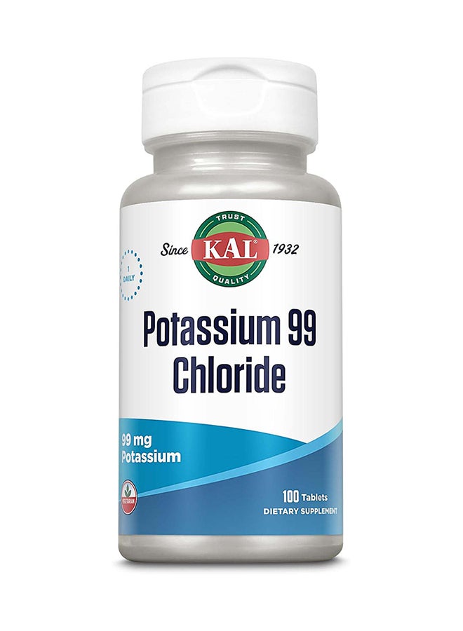 Kal Potassium 99 Chloride Mg. 100 Tablets - Image 1