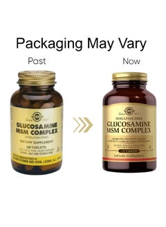 Solgar Glucosamine MSM Complex, 120 Tablets Packaging May Vary  - Image 4