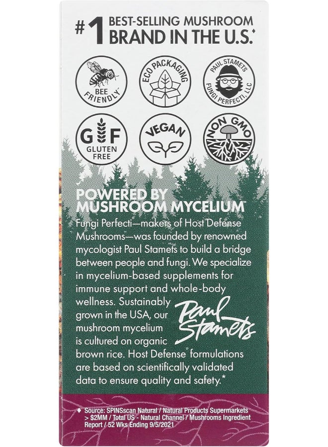 مكمل غذائي توركيش تيل بخلاصة الفطر التركي - العبوة 60 كبسولة نباتية - Image 4