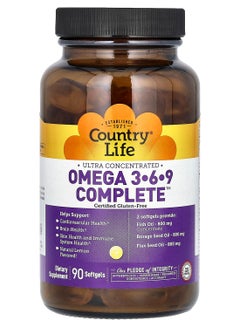 Ultra Concentrated Omega 3-6-9 Complete Diatery Supplements-90 Softgels - pnsku/N33130628A/45/_/1723009359/aab1ec2a-2ce6-49d3-8688-ca0fda3ddac1