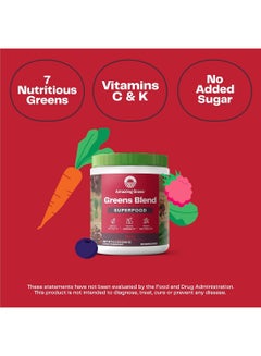 Amazing Grass Greens Blend Superfood, Berry 8.5 oz Packaging May Vary  - Image 4