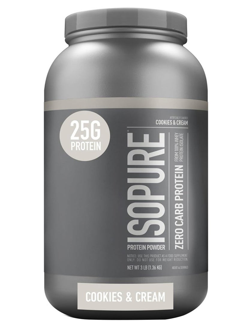 Nature's Best IsoPure Protein Powder 1.36 Lb