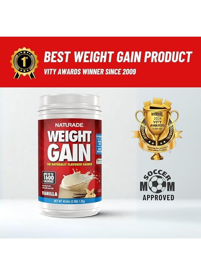 ناتورادي مكمّل غذائي لزيادة الوزن بنكهة الفانيليا. - Image 5