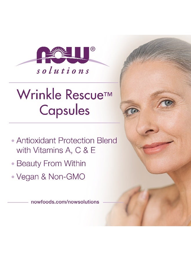 Now Foods - Solutions Wrinkle Rescue 60 Veg Capsules - Image 1