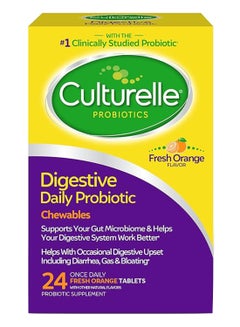 Culturelle Probiotics Digestive Health Dietary Supplement - 24 Tablets  - Image 1