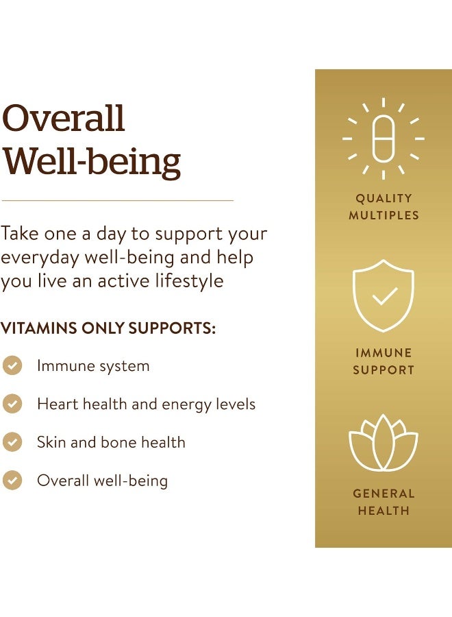 Solgar Vitamins Only, 90 Vegetable Capsules - Image 2