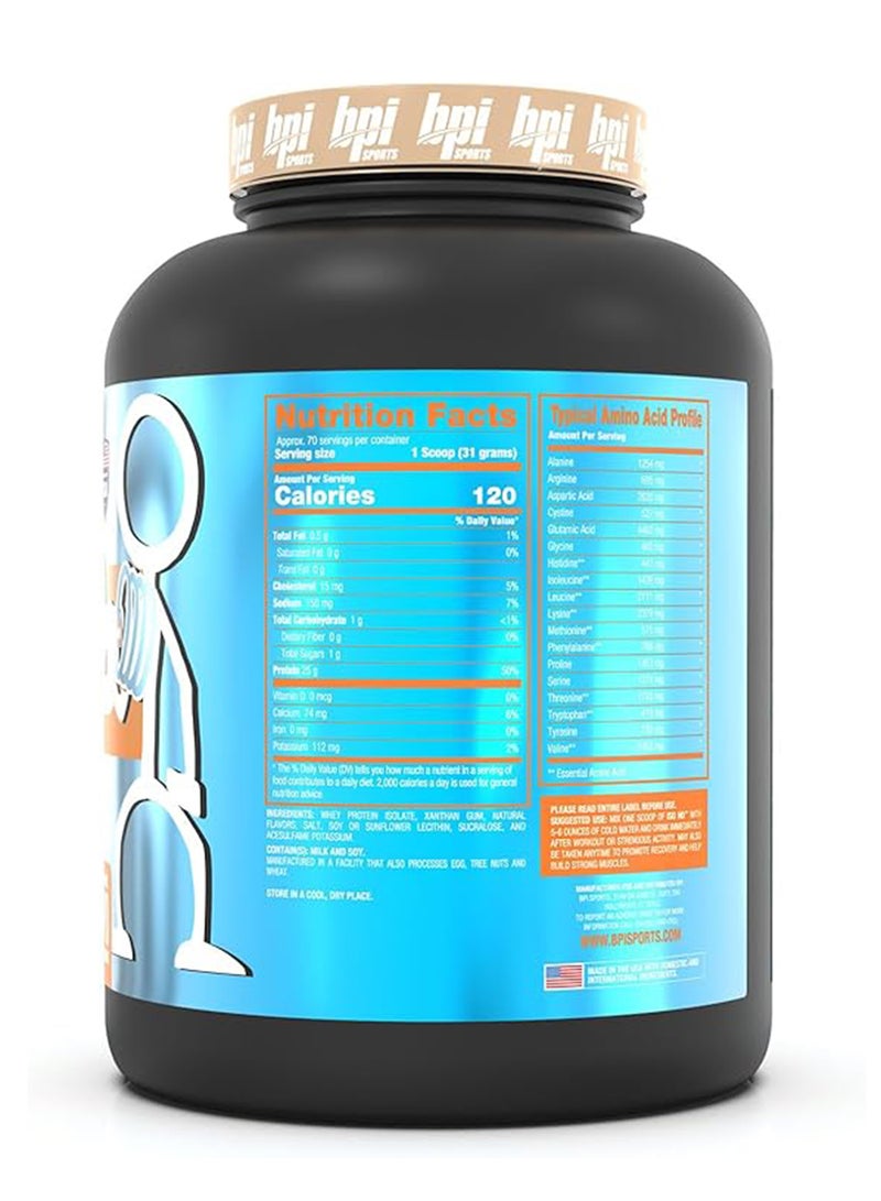 بي بي آي سبورتس آيزو إتش دي مسحوق بروتين معزول نقي- نكهة كوكيز الفانيليا - Image 2