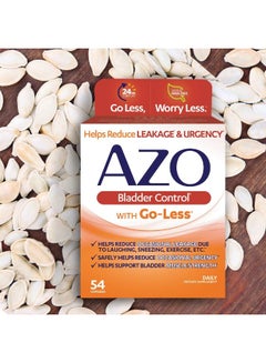 AZO Bladder Control with Go-Less 54 Capsules  - Image 5