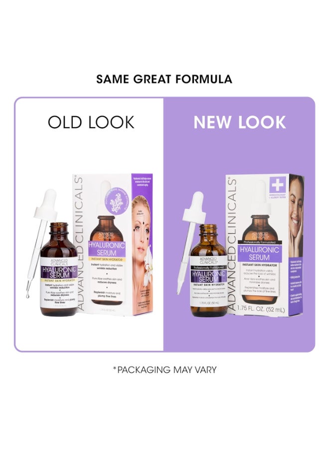 Advanced Clinicals Clinicals Hyaluronic Serum 52ml - Image 3