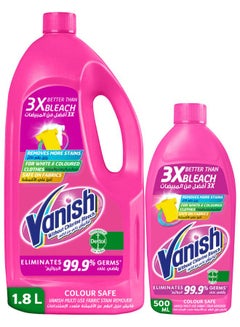 Vanish Laundry Stain Remover Pink Liquid 1.8L+500ml  - Image 1