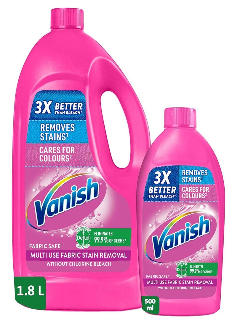 فانش مزيل بقع الغسيل السائل الوردي - Image 1