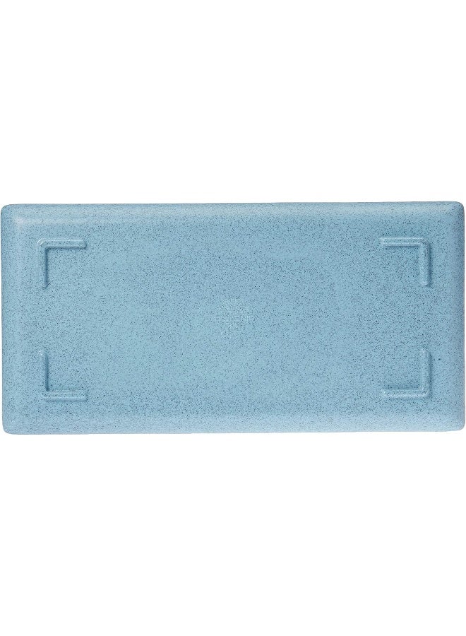 دينويل طبق تقديم مستطيل الشكل بنقشة مرقطة لون أزرق 12بوصة - Image 3