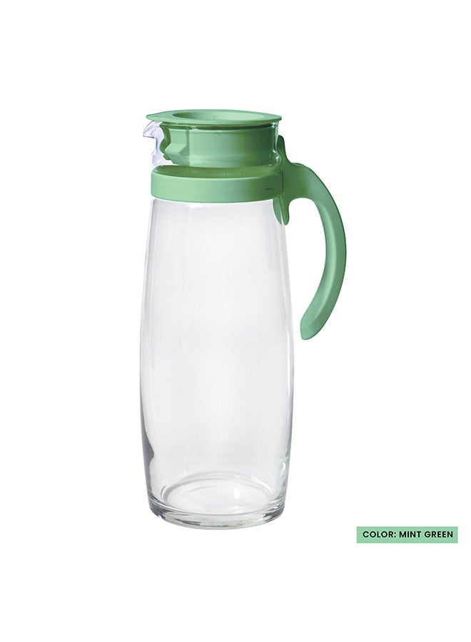 Ocean - Heat Resistant Divano Pitcher Green/Clear 1660ml - Image 1