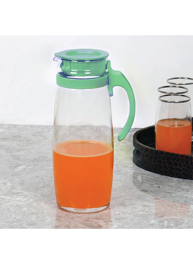 Ocean - Heat Resistant Divano Pitcher Green/Clear 1660ml - Image 1