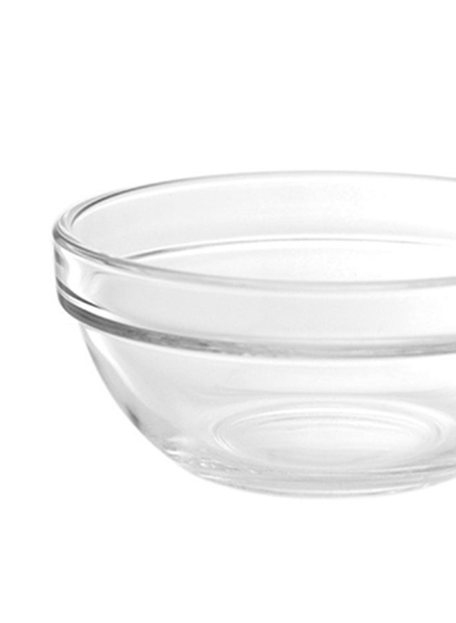 Ocean 6-Piece Round Serving Bowl Set Clear 5inch - Image 3