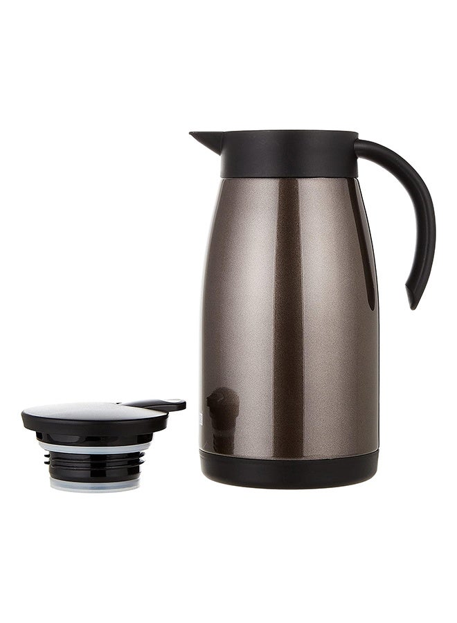 Royalford Stainless Steel Vacuum Flask Grey/Black  - Image 2