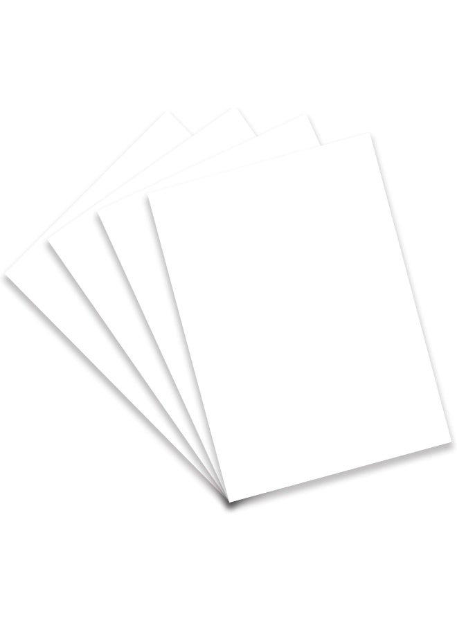 إف اي أس  100 قطعة من ألواح البريستول مقاس 50x70 سم أبيض - Image 1