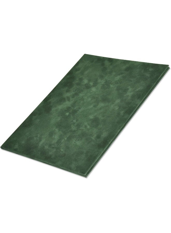 FIS A4 Certificate Folder with Velvet Cover, Green Velvet Green - Image 1