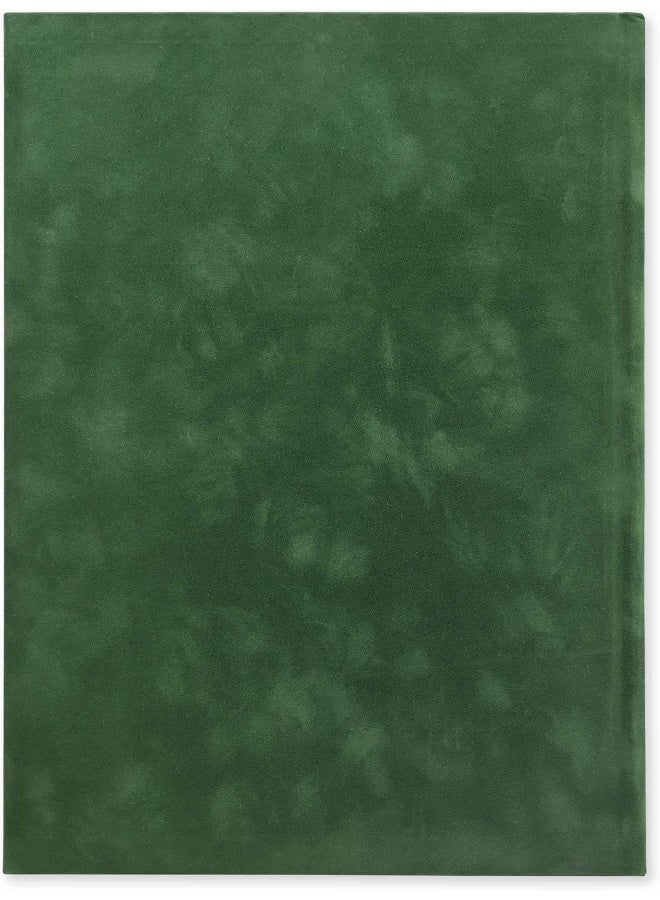 FIS A4 Certificate Folder with Velvet Cover, Green Velvet Green - Image 3