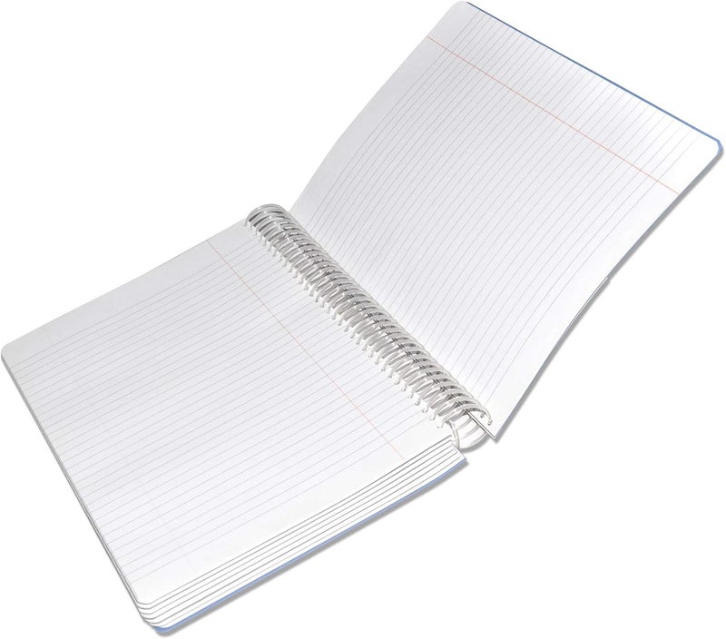 FIS 240-Sheet 7-Subjects A4 Classico University Book with PP Cover, Blue Red/Blue/White - Image 2